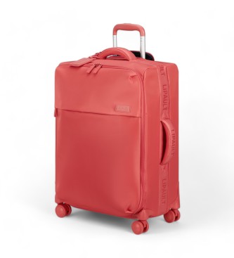Lipault Medium soft suitcase Plume red