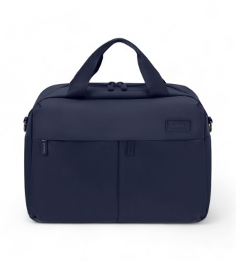 Lipault Mochila City Plume em azul-marinho suave