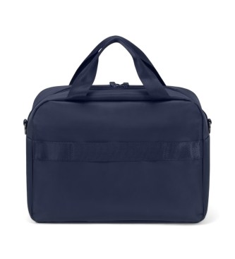 Lipault Mochila City Plume em azul-marinho suave