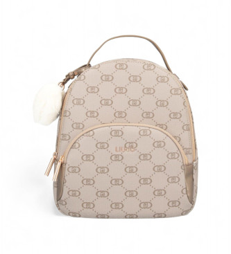 Liu Jo Mochila Estamp beige