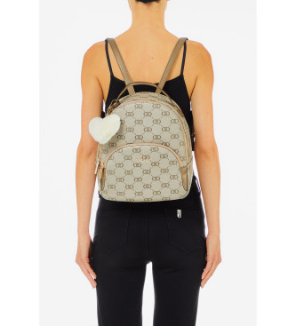 Liu Jo Mochila Estamp beige