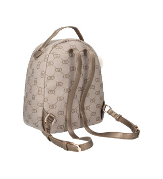 Liu Jo Sac  dos Estamp beige