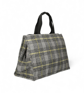 Liu Jo Bolso tote jacquard gris