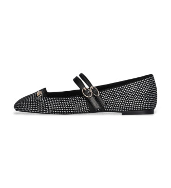 Liu Jo Bailarinas de strass negro