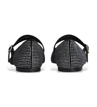 Liu Jo Bailarinas de strass negro