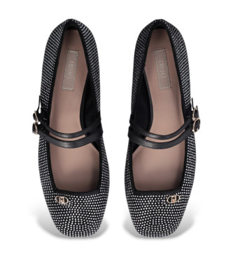 Liu Jo Bailarinas de strass negro