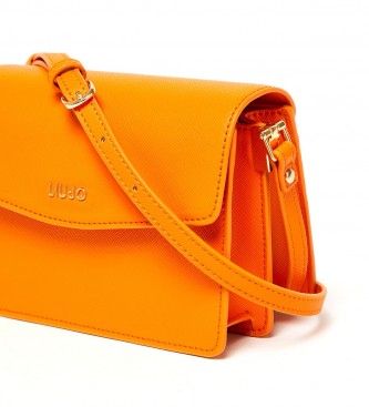 Liu Jo Sac messager co-durable Orange -20x8,9x14cm