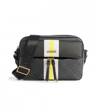 Liu Jo Eco-Sustainable Shoulder Bag Black -25x7x18cm