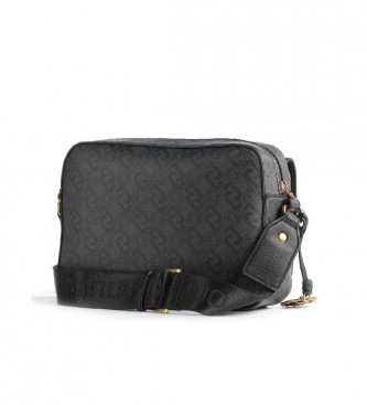 Liu Jo Eco-Sustainable Shoulder Bag Black -25x7x18cm