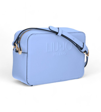 Liu Jo Sac  bandoulire bleu avec logo en relief