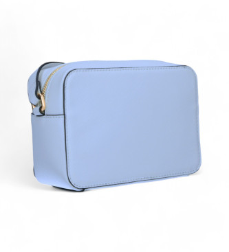 Liu Jo Blue logo embossed shoulder bag