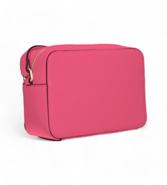 Liu Jo Sac  bandoulire rose avec logo gaufr