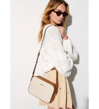 Liu Jo Saco de ombro m�dio em juta bege