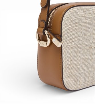 Liu Jo Saco de ombro m�dio em juta bege