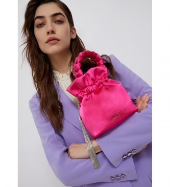 Liu Jo Bolso bombonera de raso rosa - 17x10x20cm - - Tienda Esdemarca moda,  calzado y complementos - zapatos de marca y zapatillas de marca
