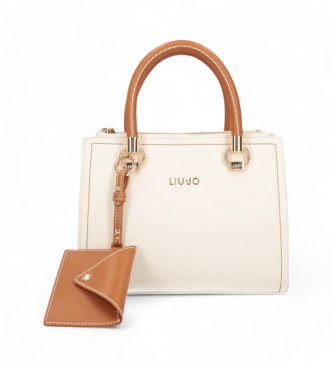 Liu Jo Boston handbag beige, brown