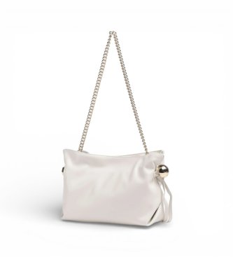 Liu Jo Bolsa de ombro Riccy pequena bege  