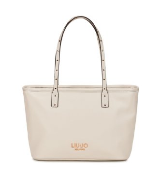 Liu Jo Saco de compras em pele bege
