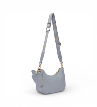 Liu Jo Petit sac hobo avec porte-monnaie bleu