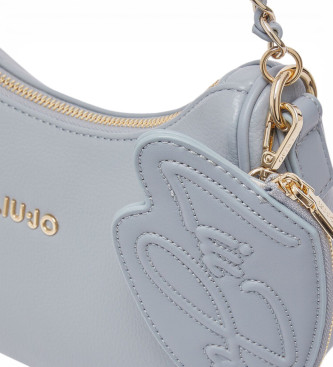 Liu Jo Petit sac hobo avec porte-monnaie bleu