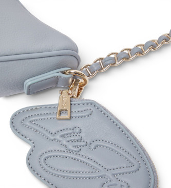 Liu Jo Petit sac hobo avec porte-monnaie bleu