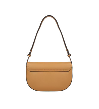 Liu Jo Brown crescent handbag