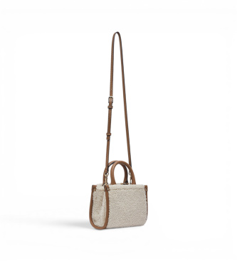 Liu Jo Beige Mini-Plüschtasche
