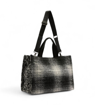 Liu Jo Large tote bag with black animal print