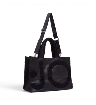 Liu Jo Black logo large tote bag