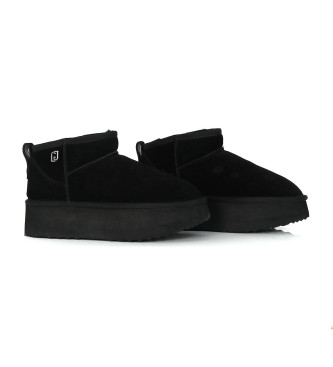 Liu Jo Jane 01 leather ankle boots black -Platform height 5cm