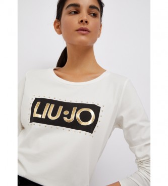 Liu Jo T-shirt avec logo blanc