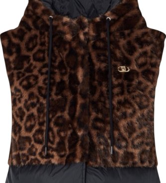 Liu Jo Animalier vest bruin