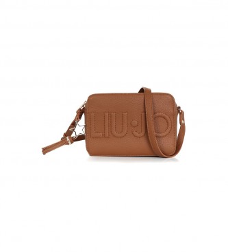 Liu Jo Shoulder bag with brown maxi logo