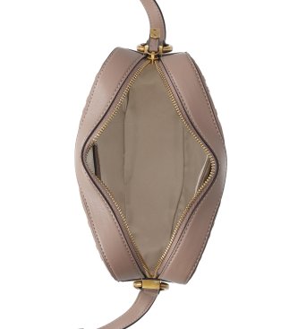 Liu Jo Medium beige logo crossbody bag