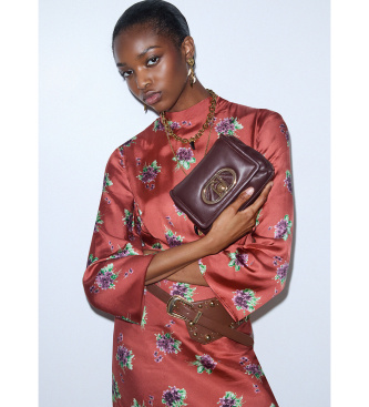 Liu Jo Small eggplant LaPuffy Bag