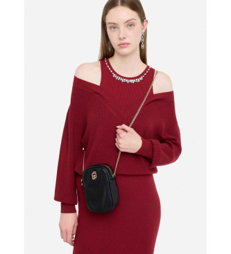 Liu Jo Handytasche mit Kette schwarz