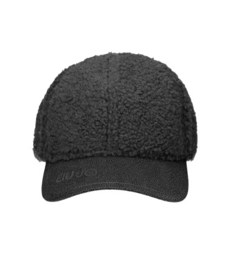 Liu Jo Bonnet noir en fourrure