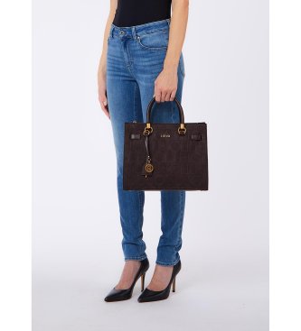 Liu Jo Brown Brand Shopping Bag