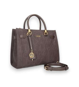 Liu Jo Brown Brand Shopping Bag