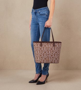 Liu Jo Beige Shopping Bag