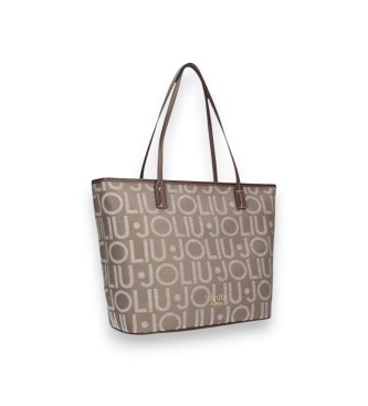 Liu Jo Beige Shopping Bag