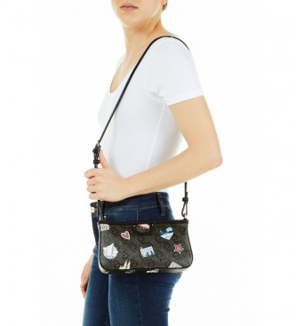 Liu Jo Eco-Sustainable Floral Shoulder Bag -25x4x14cm