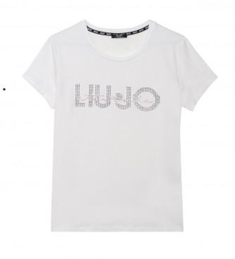 Liu Jo T-shirt con logo bianco