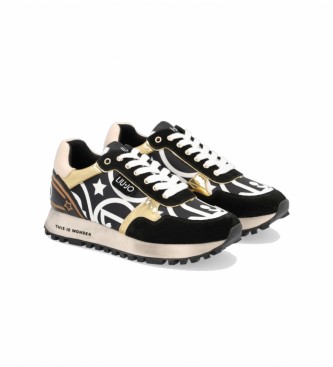 Liu Jo Sneakers Wonder 24 preto, dourado