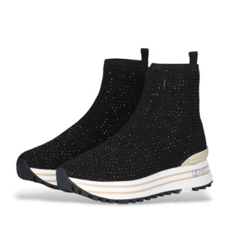 Liu Jo Sneakers a calzino con strass neri