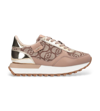 Liu Jo Nude jacquard-trningssko med monogram