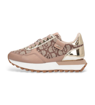 Liu Jo Nude jacquard-trningssko med monogram