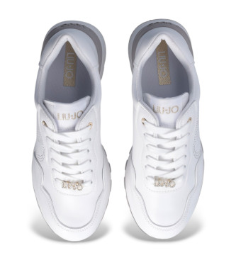 Liu Jo Amazing 20 Leather Sneakers white