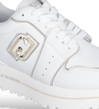 Liu Jo Zapatillas de piel con plataforma blanco