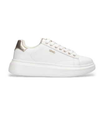Liu Jo White tanned leather trainers